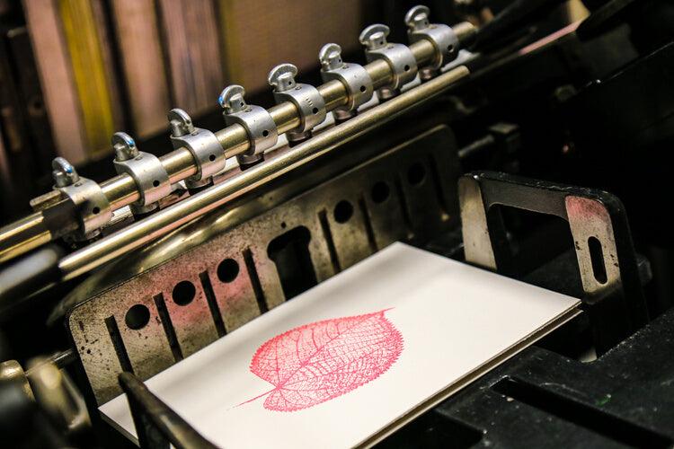 Impression typographique / Letterpress - PAPPUS EDITIONS